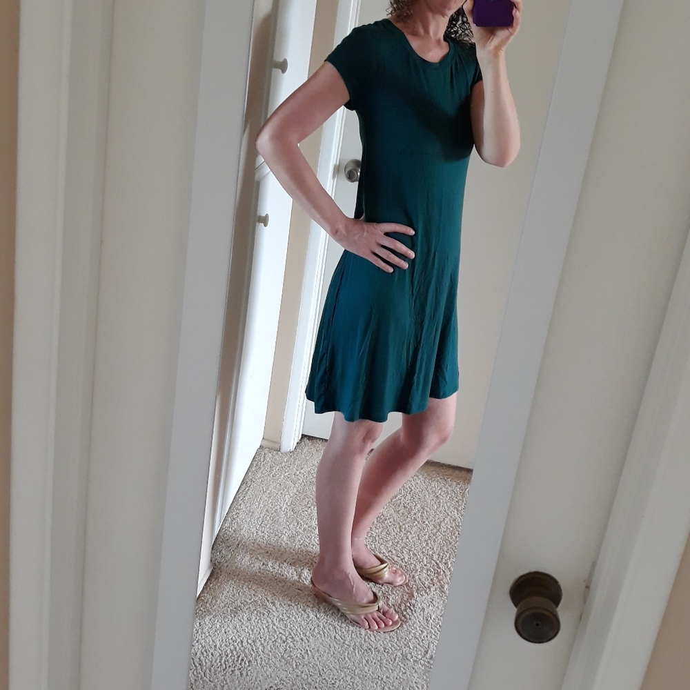 NWT Mix by 41 Hawthorn Alison T-Shirt Dress Small